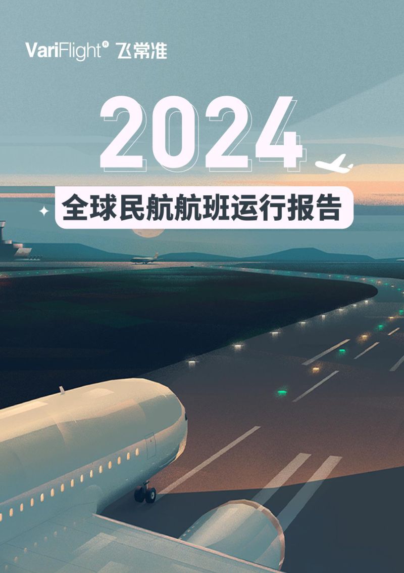 飞常准：2024年全球民航航班运行报告（8页）
