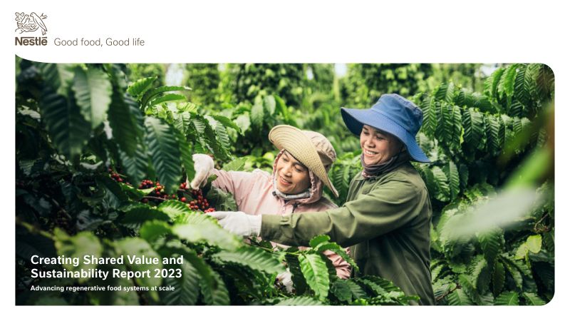 雀巢公司(Nestle)2023年创造共享价值和可持续发展报告(英文版)(89页)