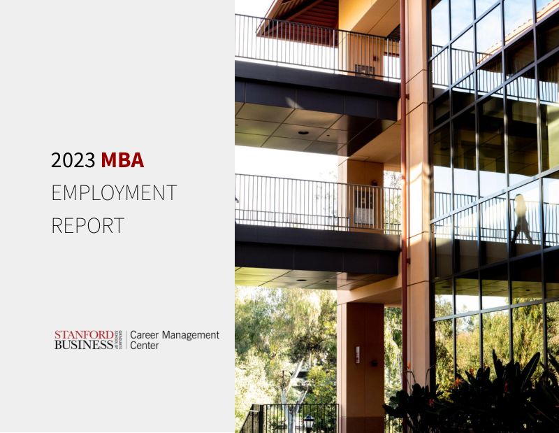 斯坦福商学院职业管理中心：2023届MBA就业报告（英文版）（13页）