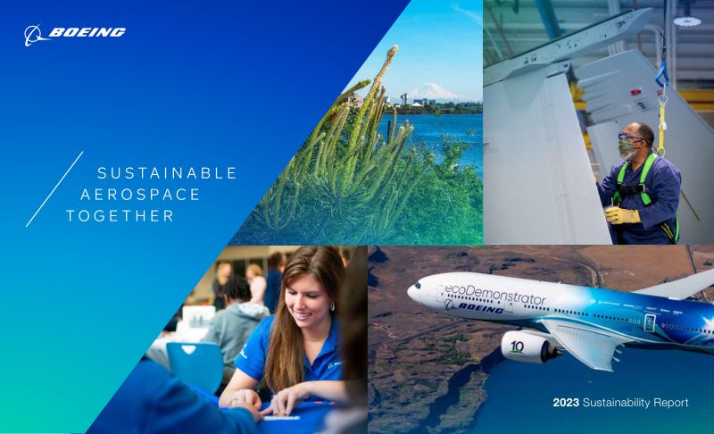 波音（BOEING）2023年可持续发展报告（英文版）（100页）