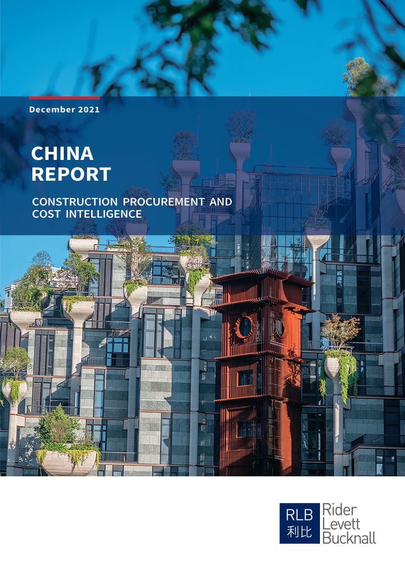 利比咨询(RLB):2021年第四季度中国建筑采购成本报告(英文版)(19页)
