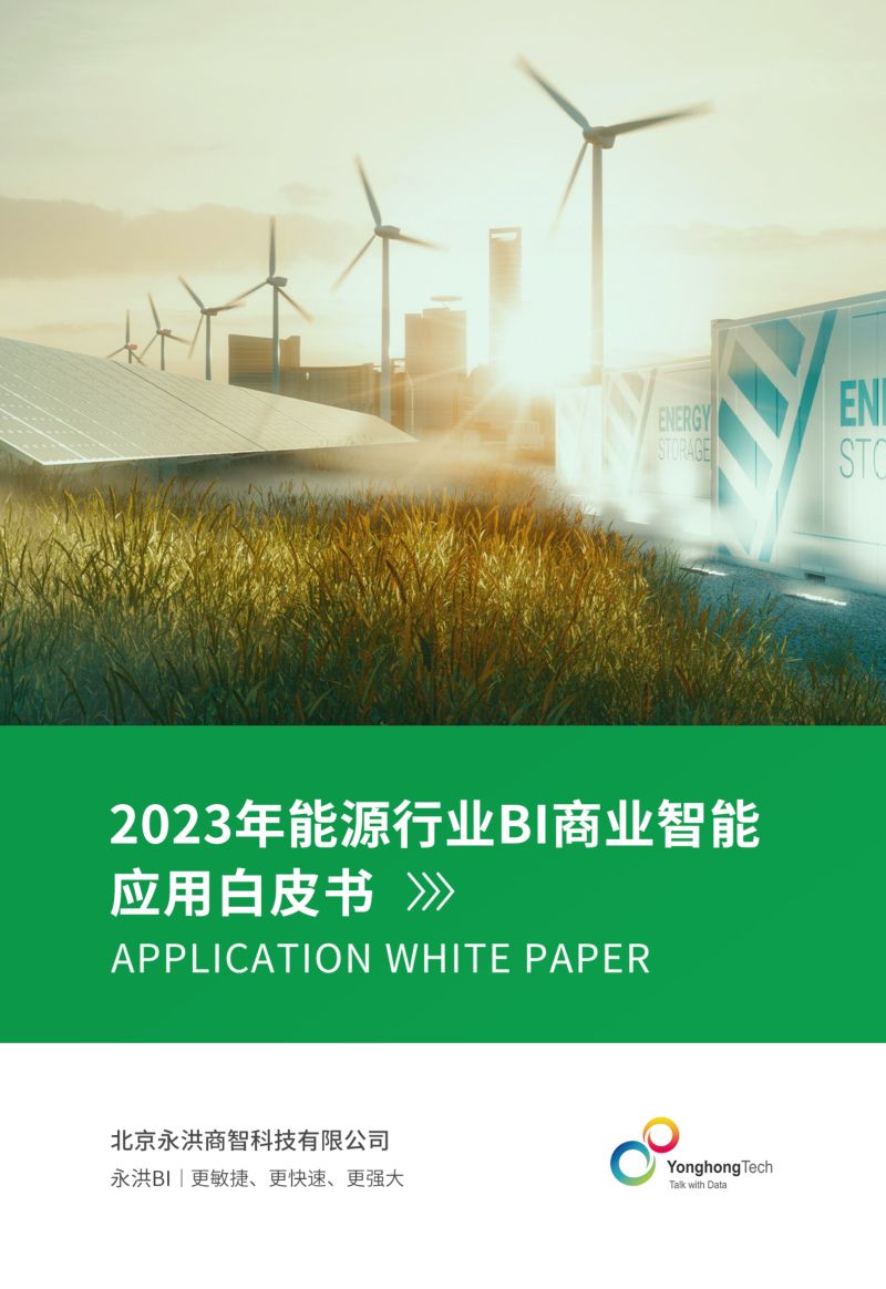 永洪科技：2023年能源行业BI商业智能应用白皮书（28页）