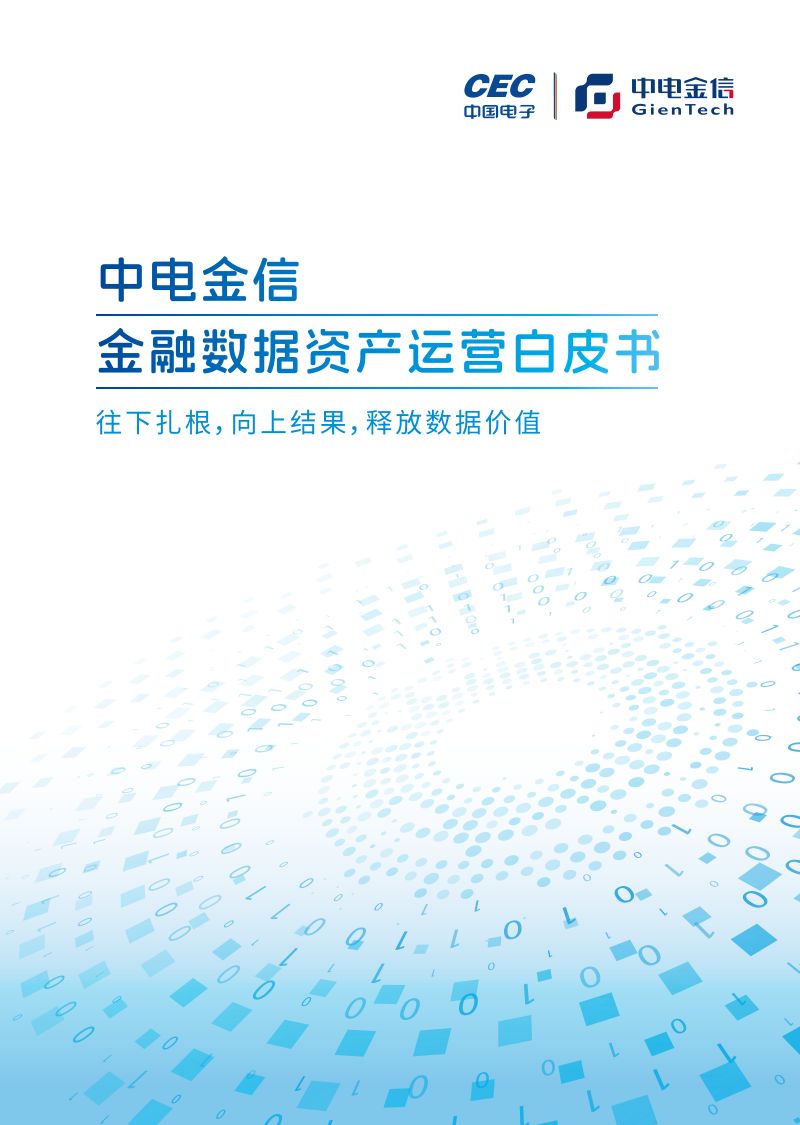 中电金信：2023金融数据资产运营白皮书（58页）