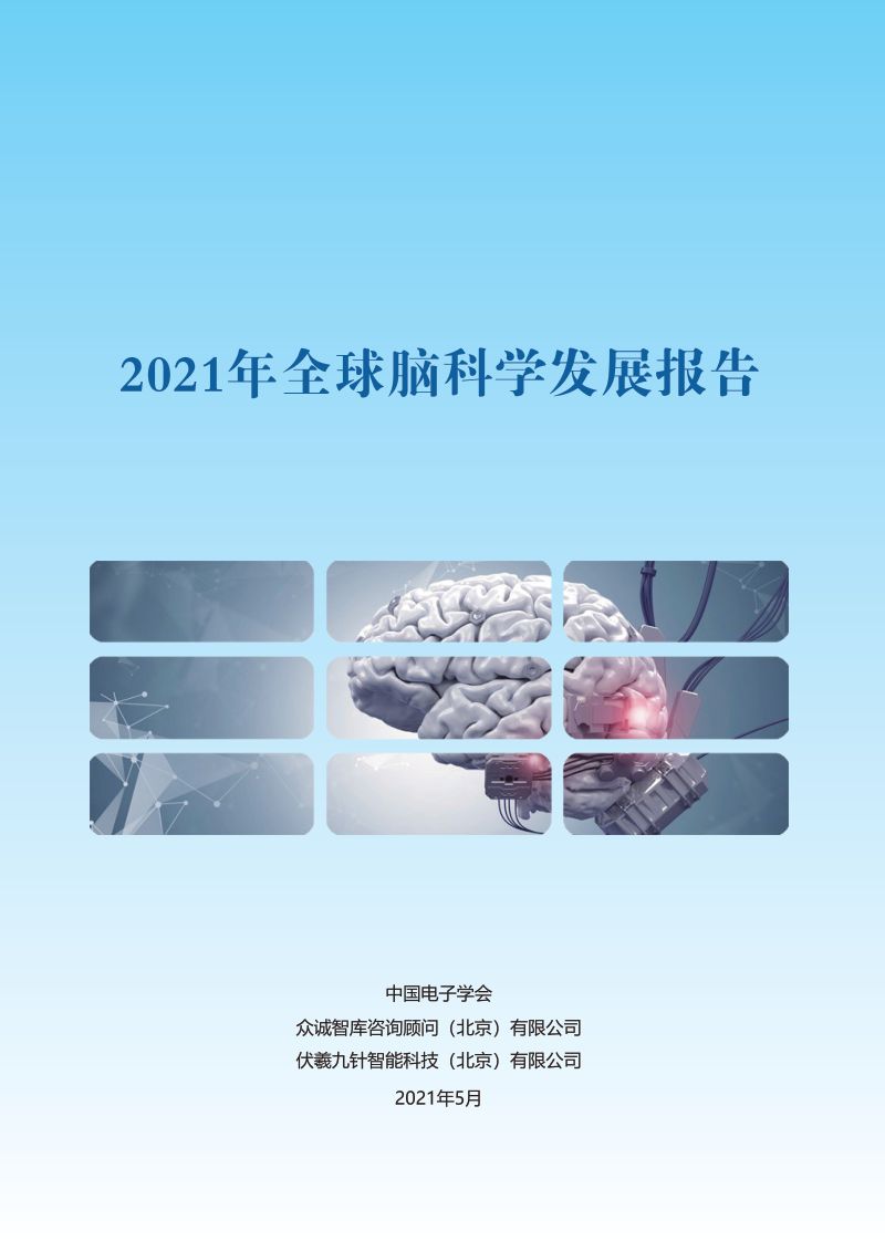 中国电子学会:2021全球脑科学发展报告(40页)