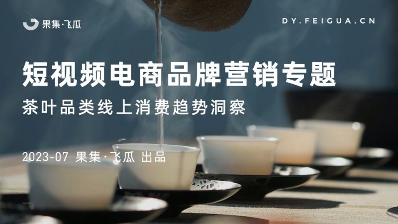果集：2023年茶叶品类线上消费趋势洞察报告（30页）