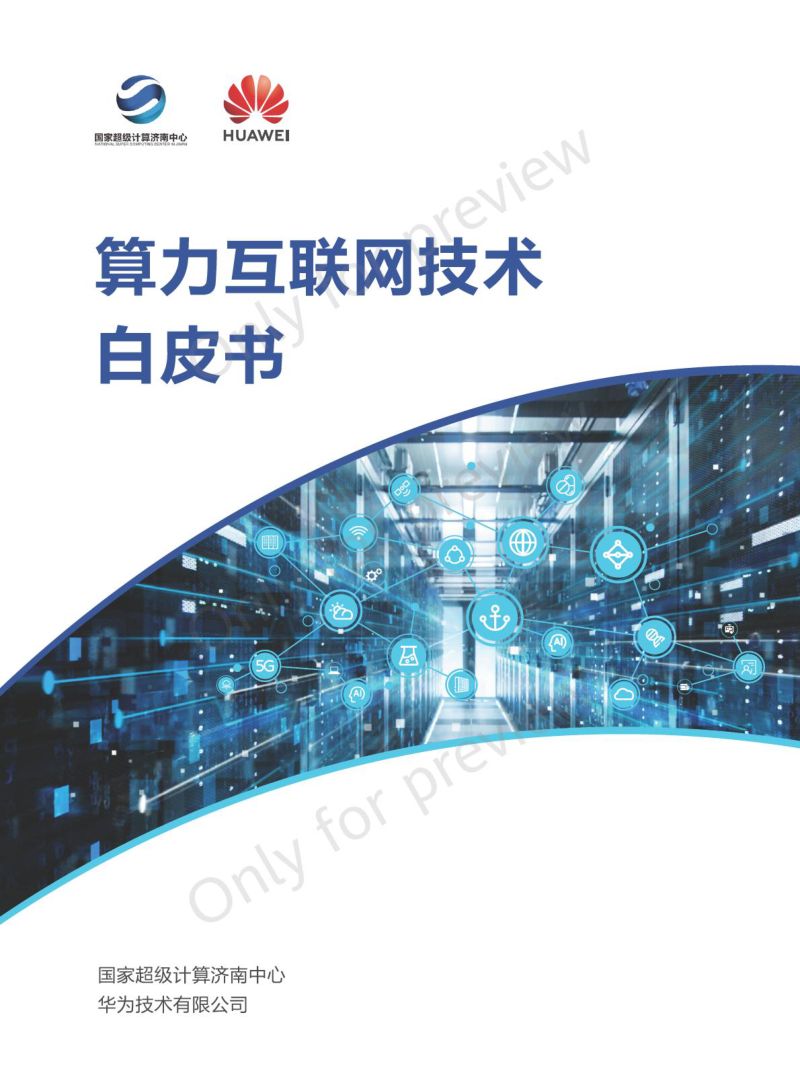 华为：算力互联网技术白皮书 （31页）