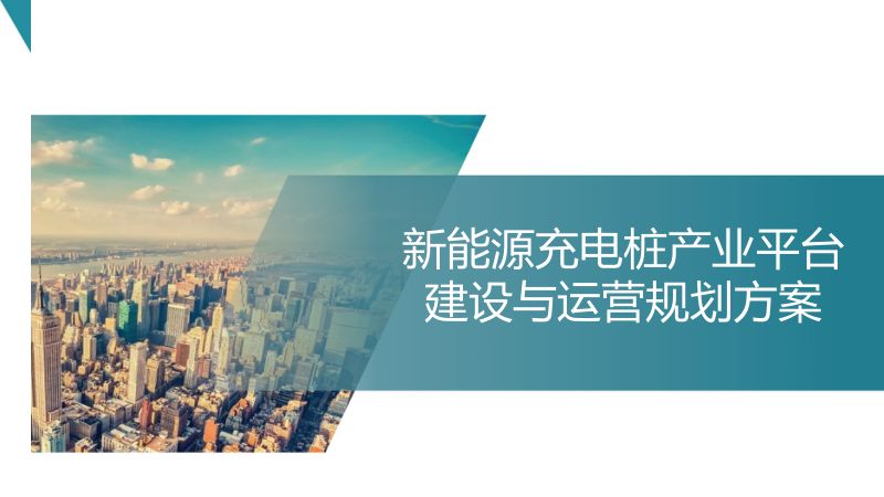 新能源充电桩产业互联网平台建设与运营规划方案(2022)(58页)