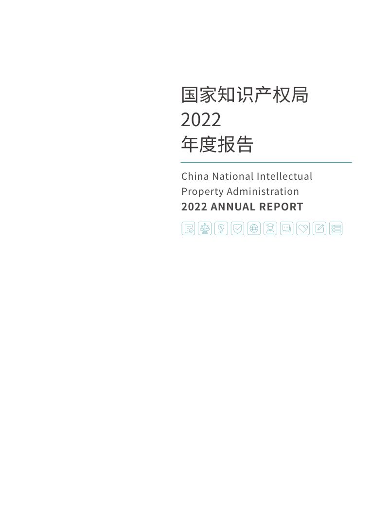 国家知识产权局：国家知识产权局2022年度报告（133页）