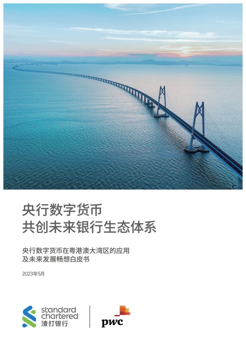 渣打银行：2023央行数字货币在粤港澳大湾区的应用及未来发展畅想白皮书（33页）