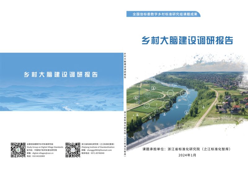 之江标准化智库：2024乡村大脑建设调研报告（88页）