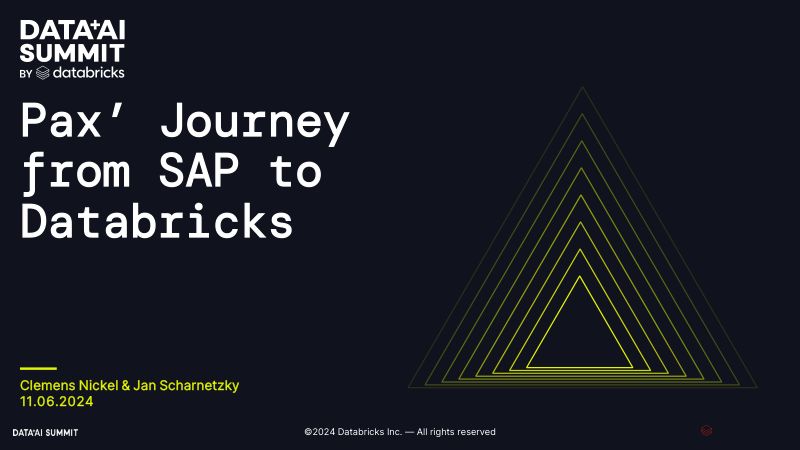 从 SAP BUSINESS WAREHOUSE 迁移到 DATABRICKS