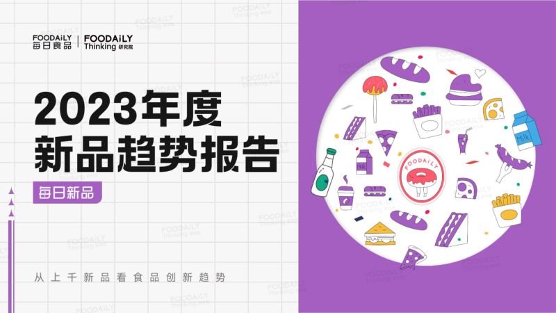 Foodaily研究院:每日新品2023年度新品趋势报告(67页)