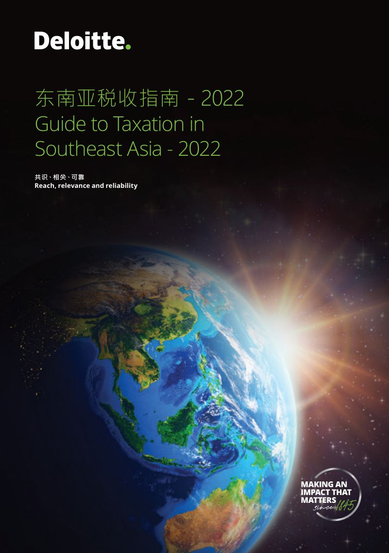 2022年东南亚税收指南（219页）