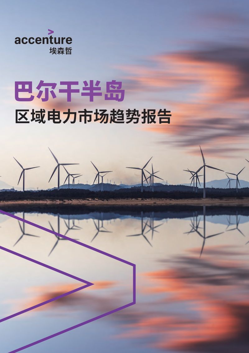 埃森哲:巴尔干半岛区域电力市场趋势报告(24页)