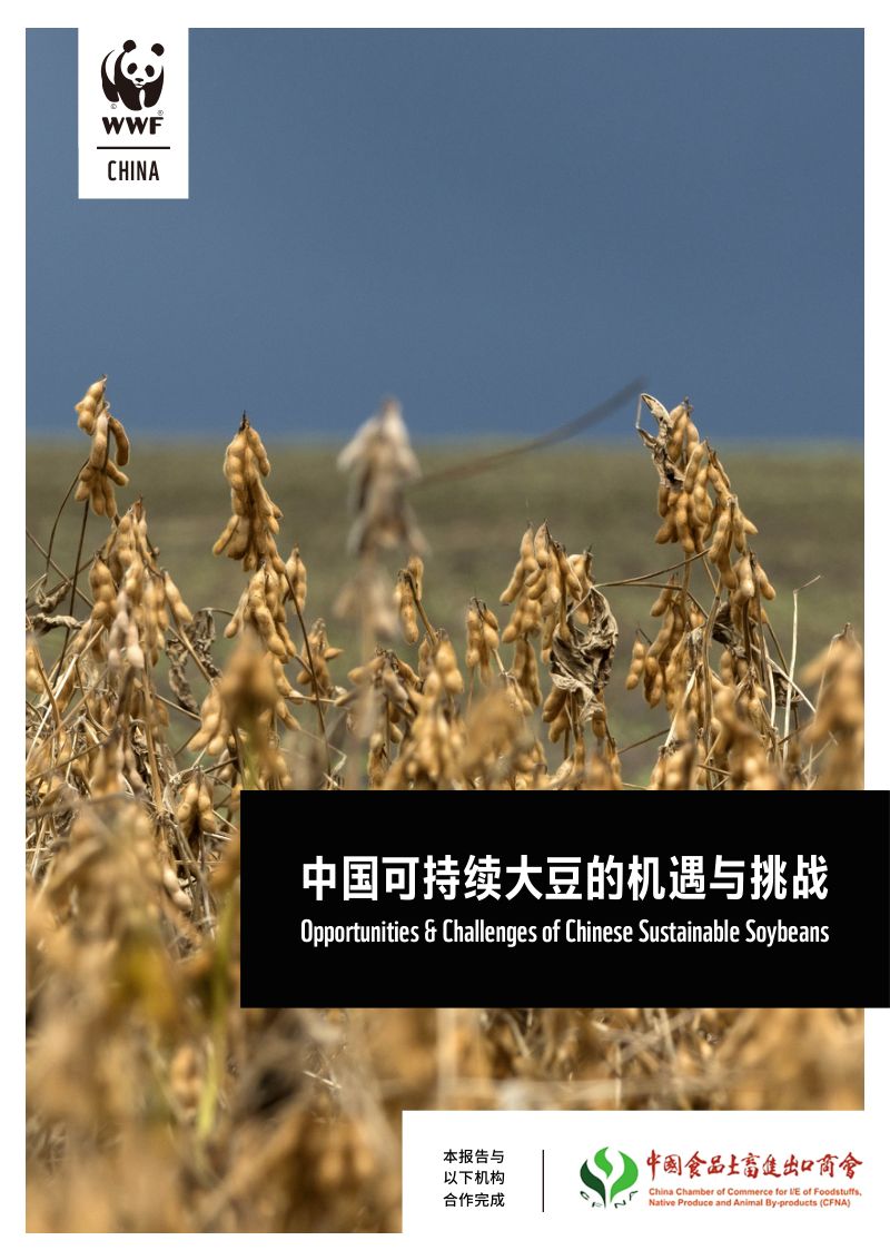 世界自然基金会（WWF）：中国可持续大豆的机遇与挑战（44页）