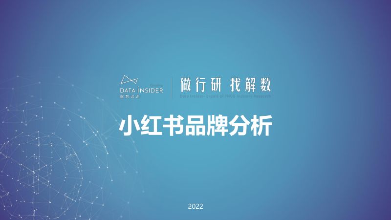 解数咨询：2022小红书品牌分析报告（54页）