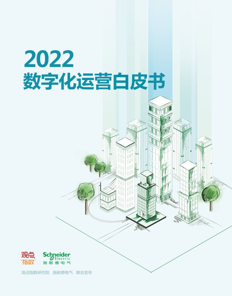 观点指数&施耐德:2022数字化运营白皮书(46页)