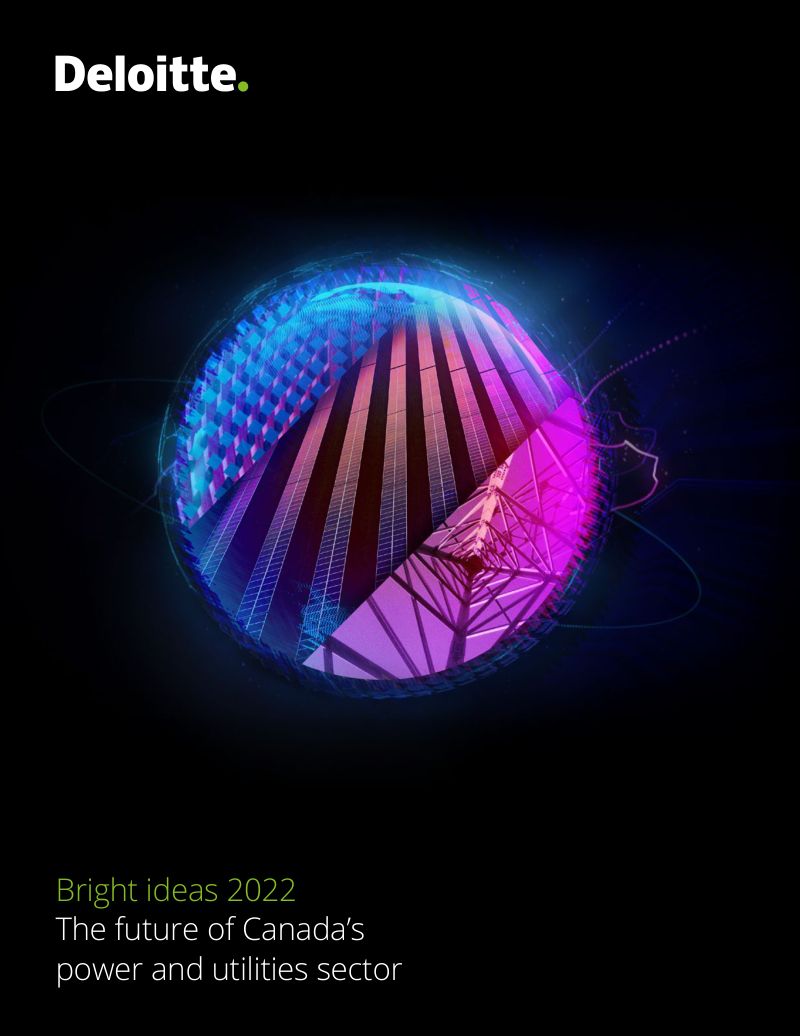 德勤（Deloitte）：2022年加拿大电力和公用事业行业展望报告（英文版）（15页）