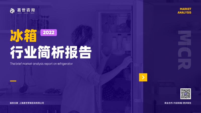 嘉世咨询：2022冰箱行业简析报告（15页）