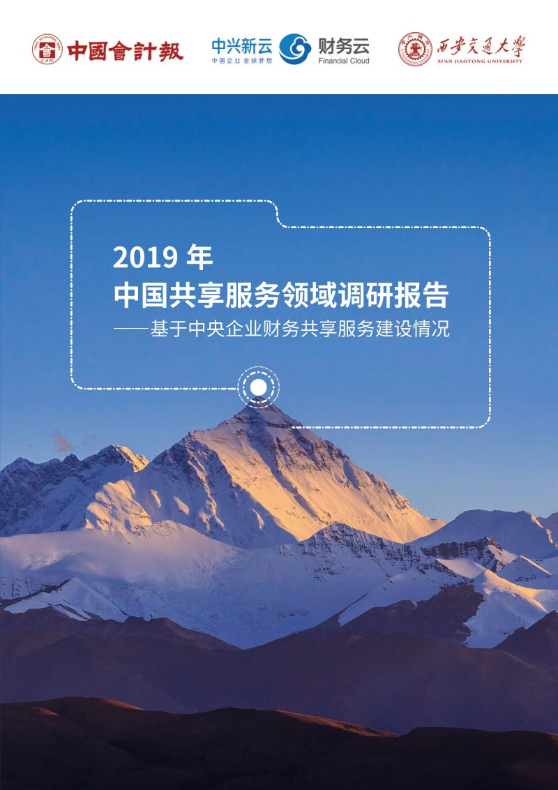 中兴新云：2019年中国共享服务领域调研报告（36页）