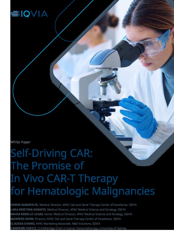 Autonomous driving CAR: Prospects for CAR-T therapy for hematological malignancies in the body