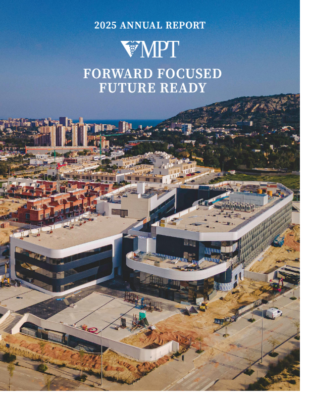 Medical Properties Trust Inc 2025年度报告