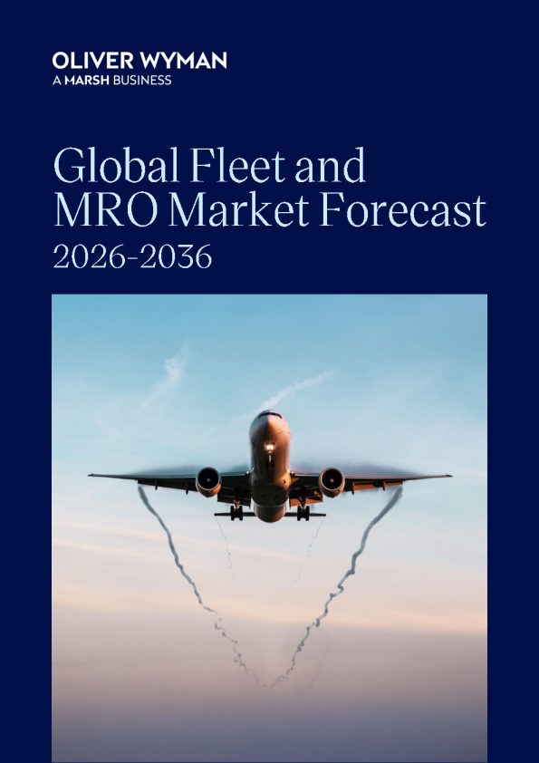 2026-2036年全球机队及维护、维修和运营（MRO）市场预测