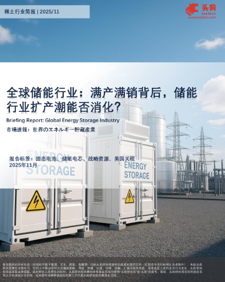 全球储能行业满产满销背后,储能行业扩产潮能否消化?