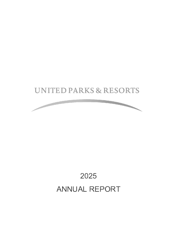 United Parks & Resorts Inc 2025年度报告