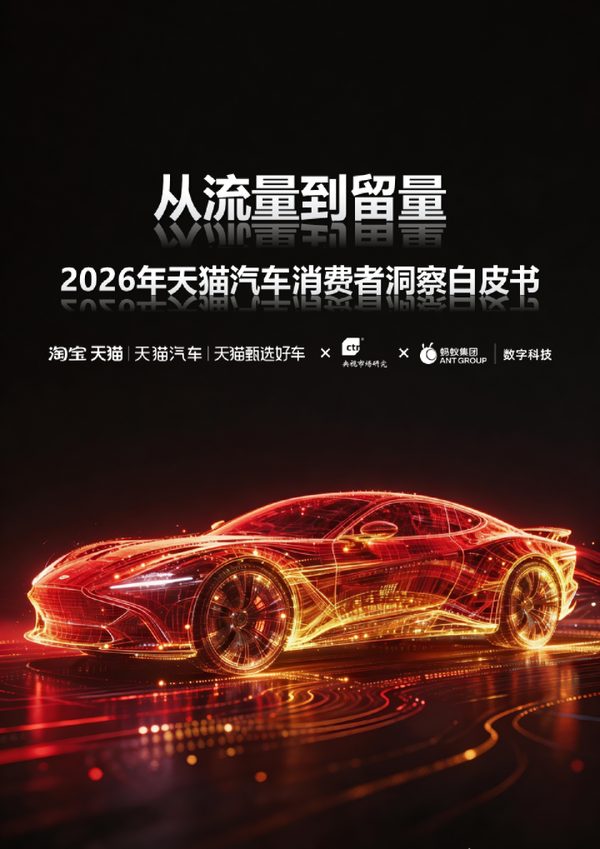 从流量到留量 里生U 2026年天猫汽车消费者洞察白皮书