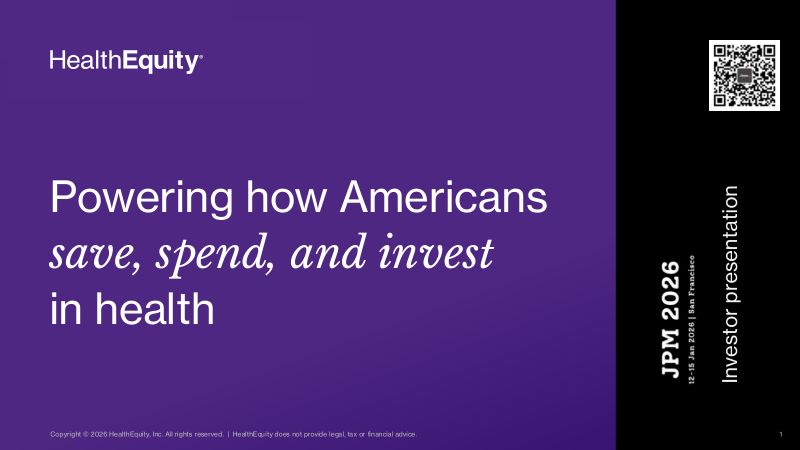HealthEquity Inc 2025年度报告