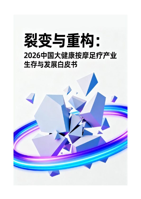 裂变与重构：2026中国大健康按摩足疗产业生存与发展白皮书