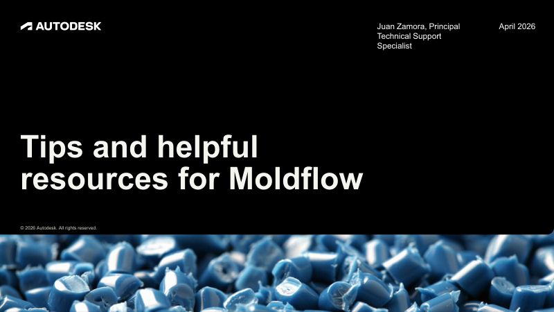 Moldflow 的技巧和实用资源