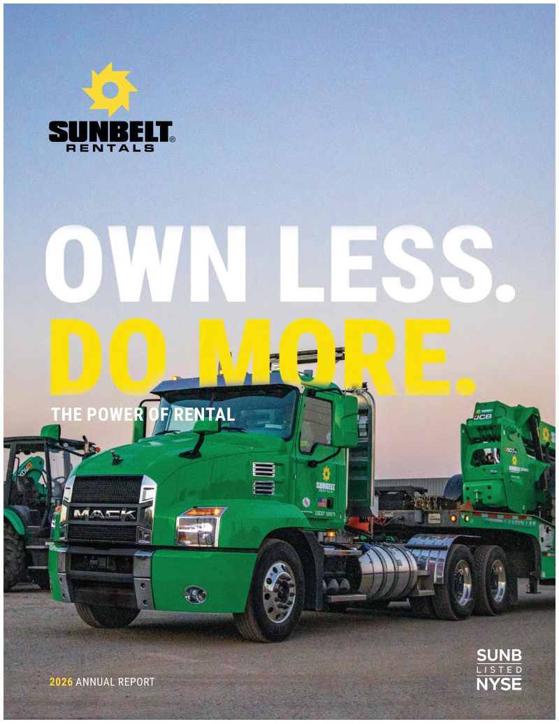 Sunbelt Rentals 2025年度报告