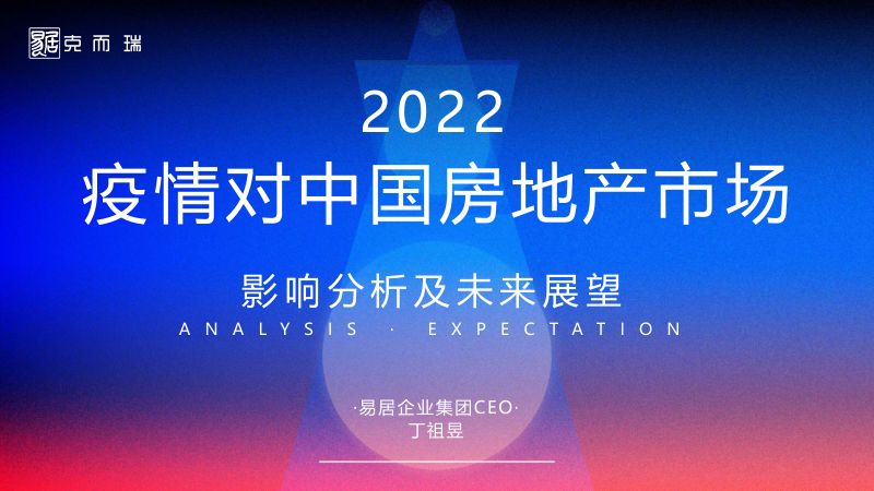 易居克尔瑞2022疫情对中国房地产市场影响分析及未来展望报告52页