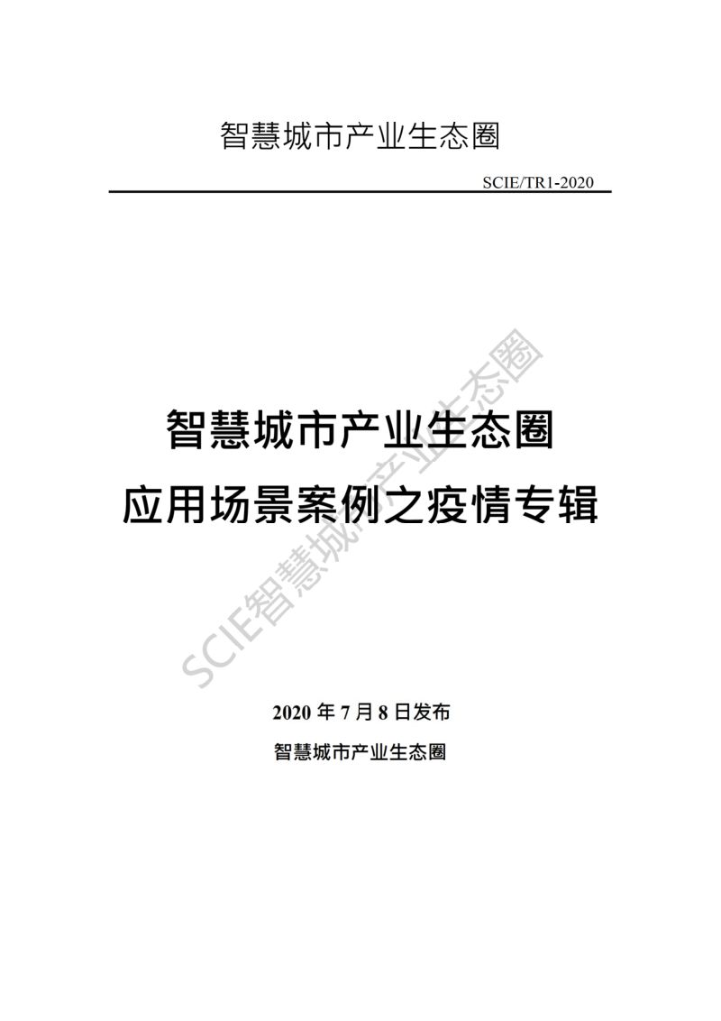 疫情防控智慧城市应用案例集113页