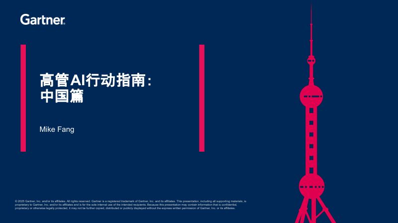 2025高管AI行动指南中国篇