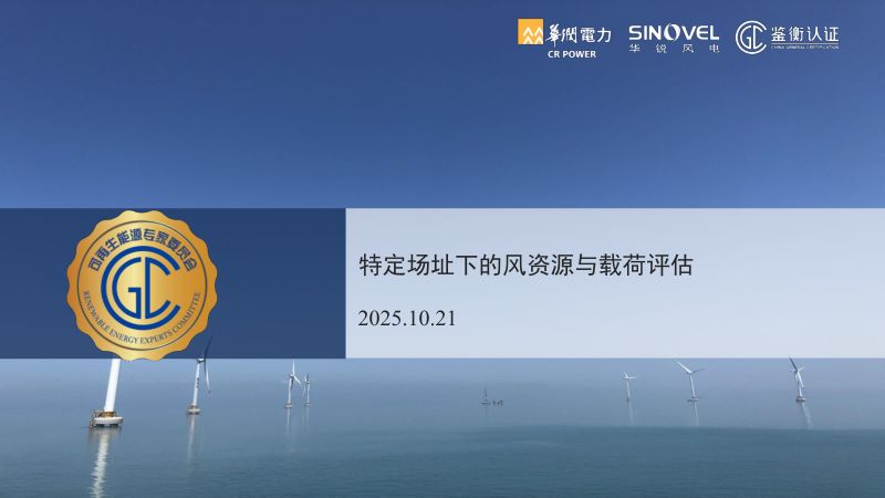 CWP2025-4特定场址下的风资源与载荷评估-卢仁宝-分享版