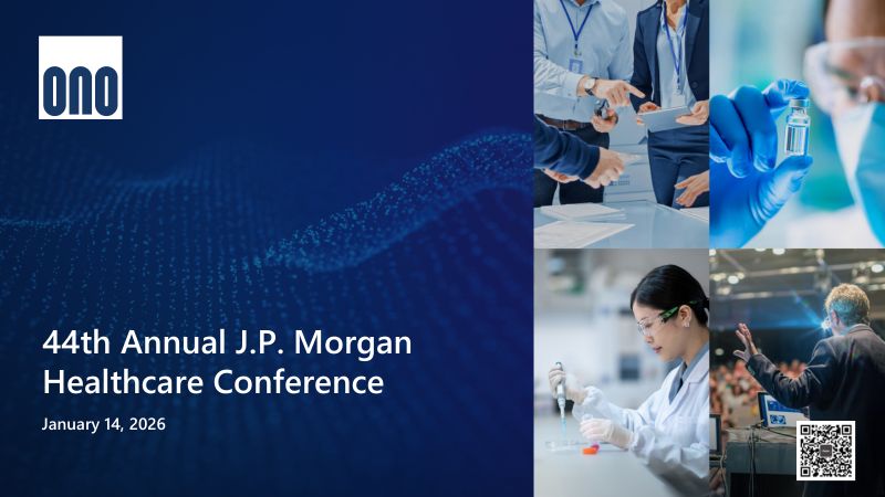 OnoPharmaceutical-2026-JPM