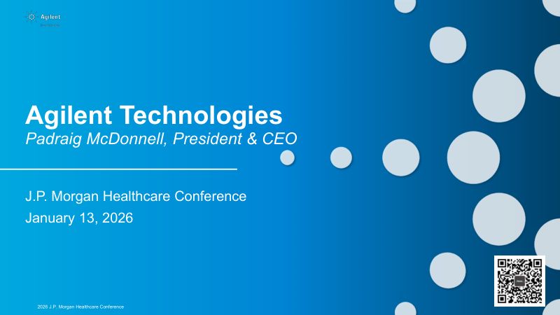 Agilent-2026-JP-Morgan-Conference-Presentation