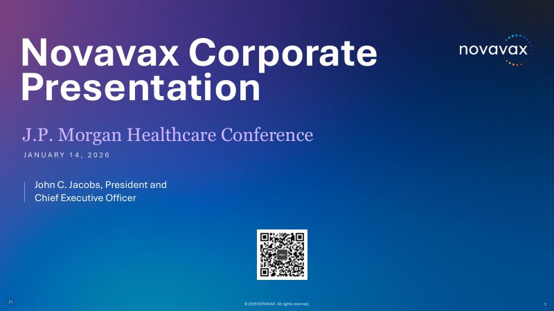 NVAXJPMCorporatePresentationJanuary2026
