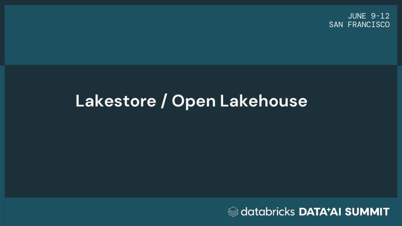 Lakehouse与数据智能之间缺失的环节