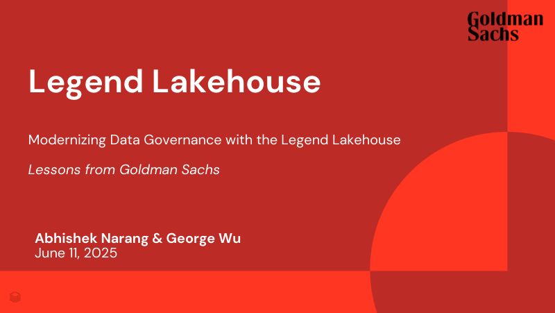 向高盛传奇的Lakehouse学习数据治理