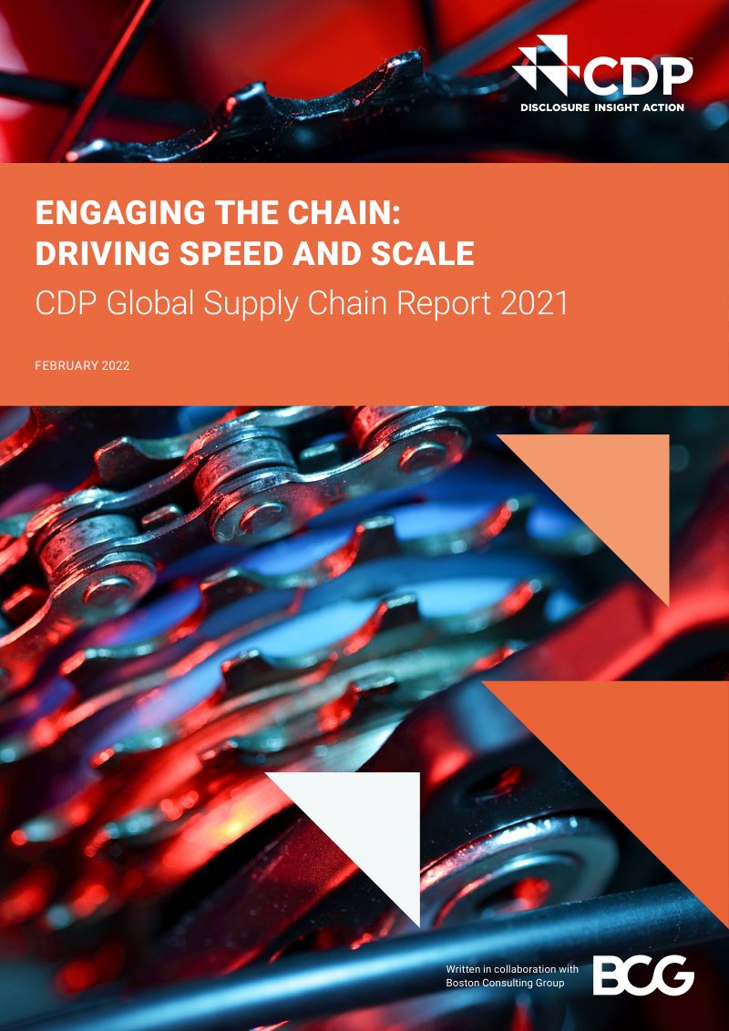 全球环境信息研究中心CDP全球供应链报告2021英文版31页