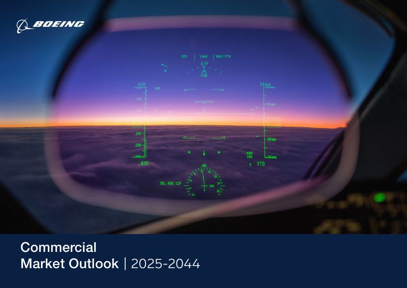 2025-2044年商业航空市场展望