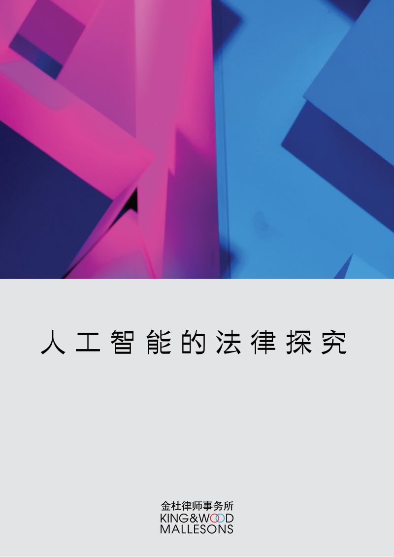 【金杜律师事务所】2024人工智能的法律探究报告