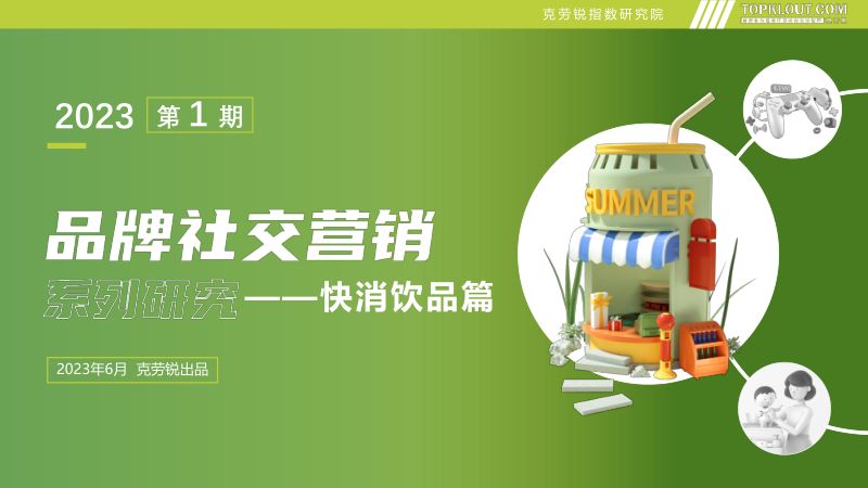 【克劳锐】品牌社交营销系列研究——快消饮品篇