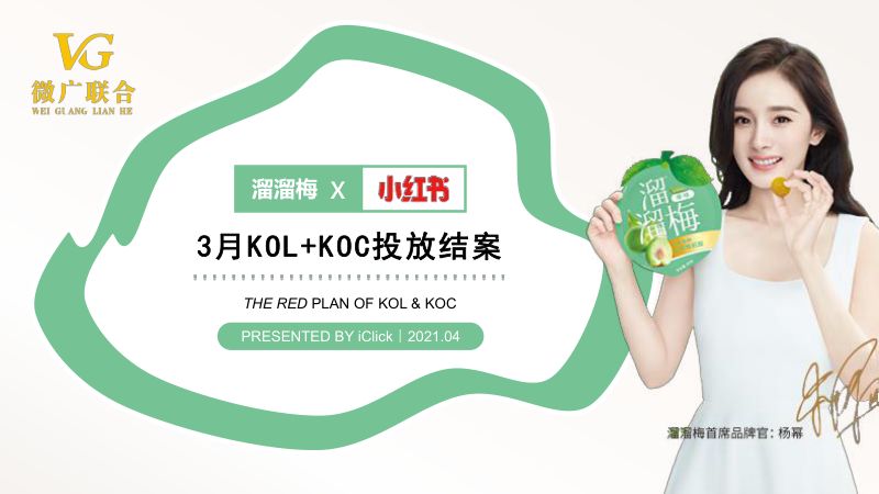 38-【微广联合】溜溜梅小红书KOLKOC投放结案