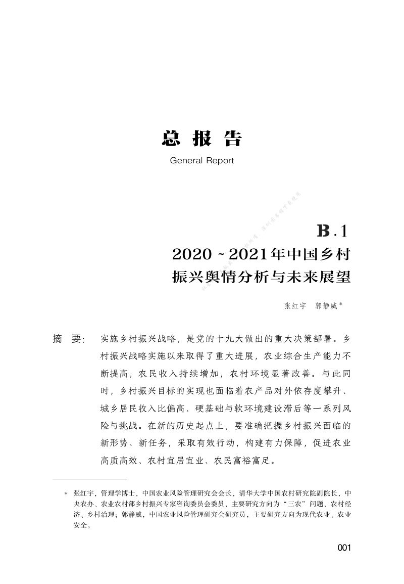 29-【未知机构】2020-2021年中国乡村振兴舆情分析与未来展望