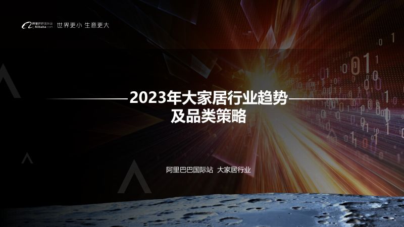 【阿里巴巴】23年家居园艺行业趋势分享及机会点解读(2023年2月)